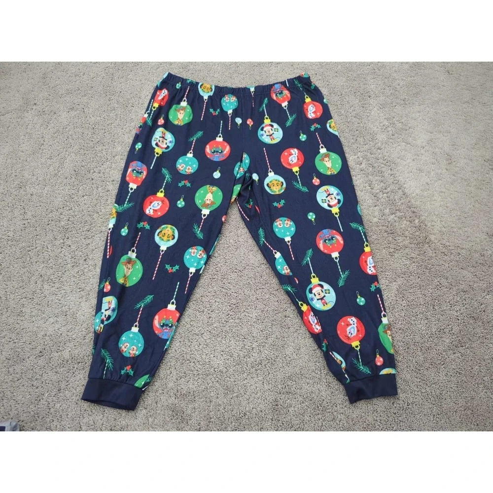 Disney 100th Anniversary Pajama Set Womens 3X PLUS Blue Sleepwear‎ - Picture 7 of 13